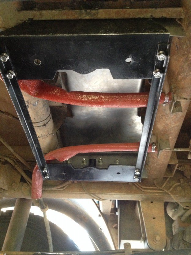 Retarder installation on Iveco Daily 4x4 transforming the drive